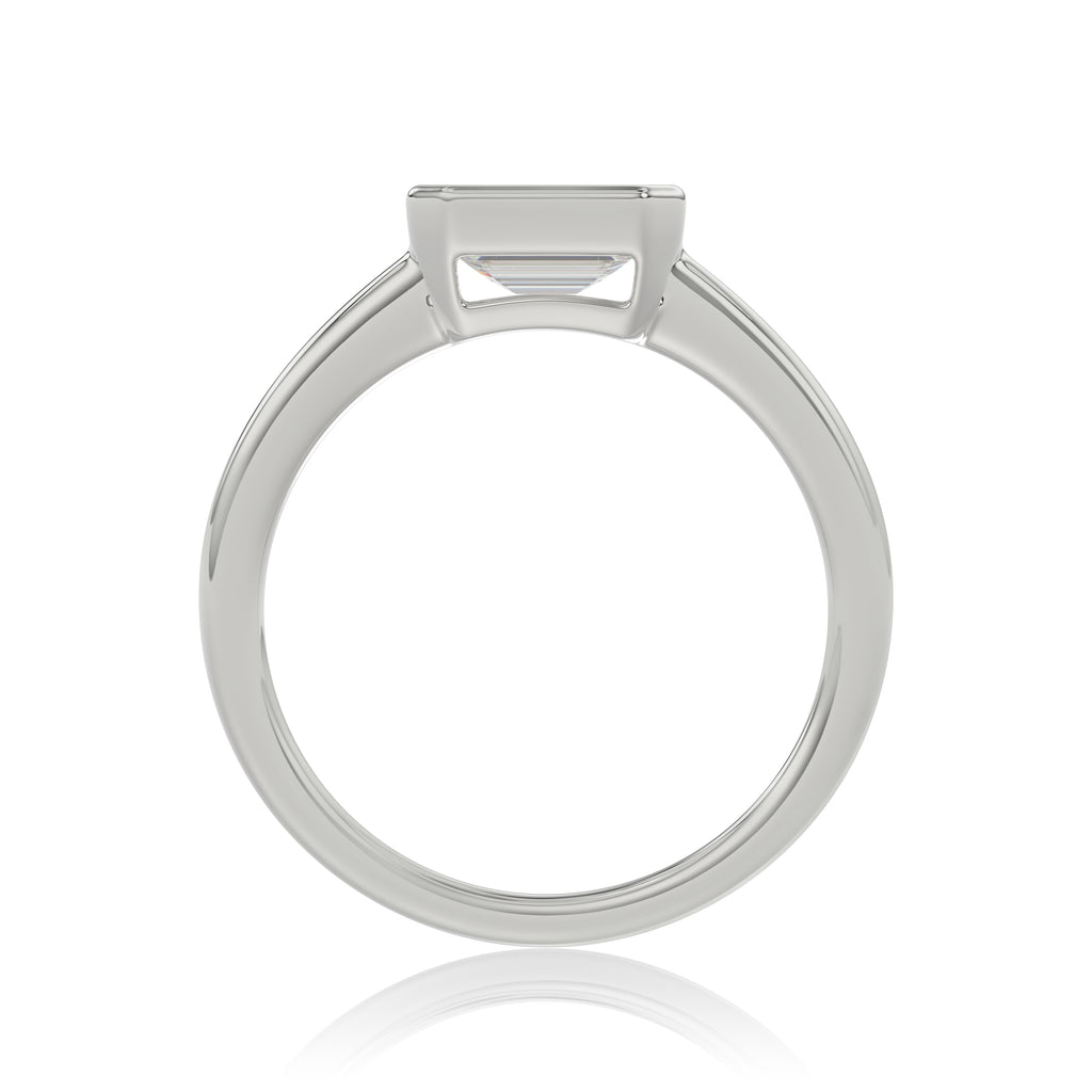 Emerald Bezel Ring