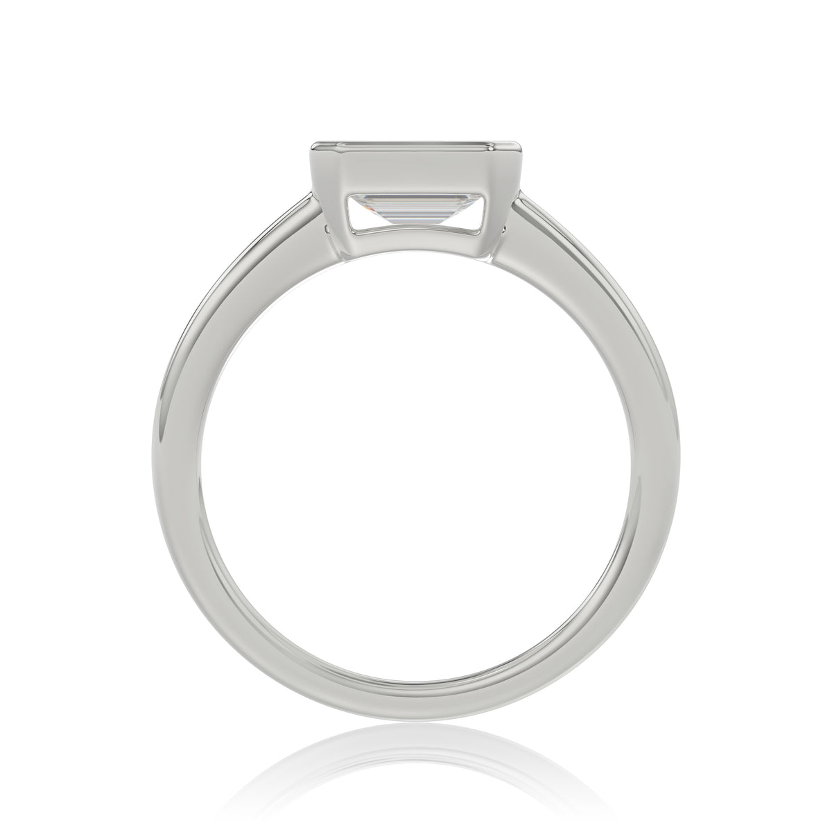 Emerald Bezel Ring