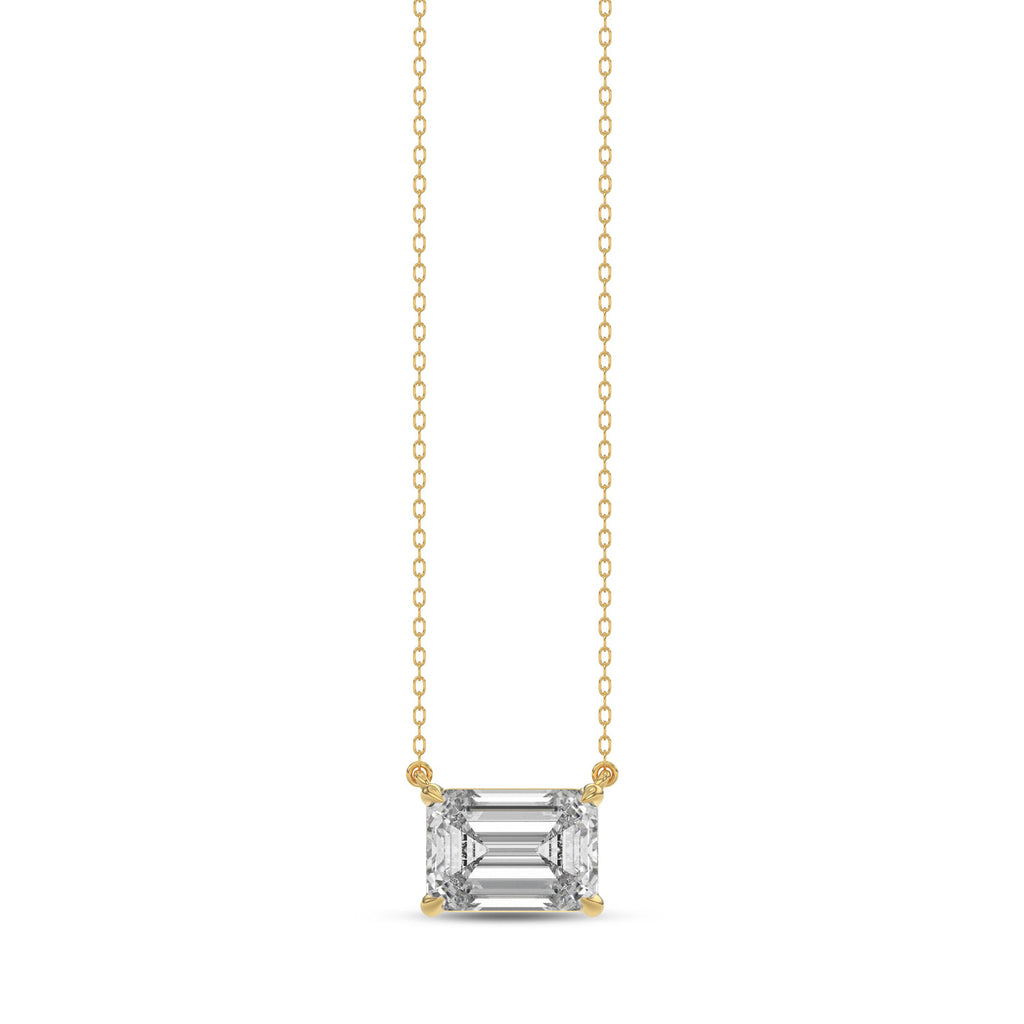 Emerald Diamond Necklace