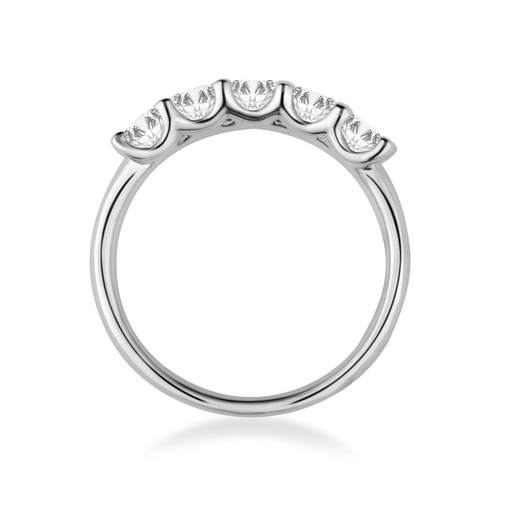 Emerald Five-Stone Ring