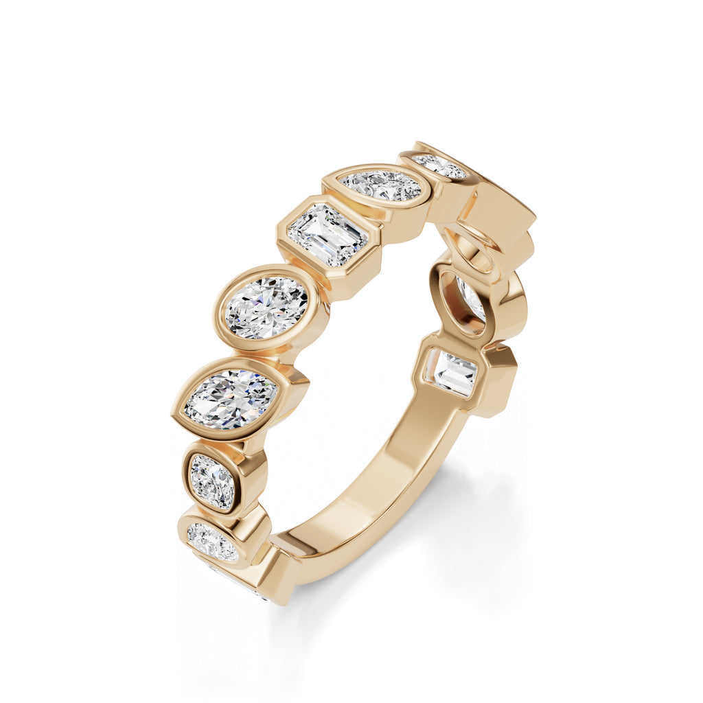 Fancy Shape Diamond Eternity Ring