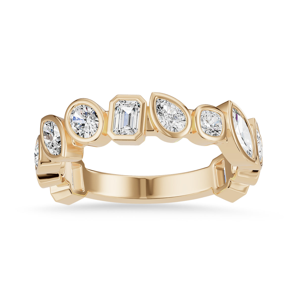 Fancy Shape Diamond Eternity Ring