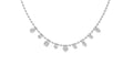 Fancy Shape Diamond Necklace