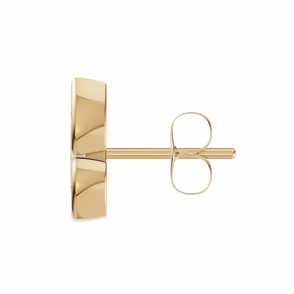Fancy Shape Diamond Cluster Earrings