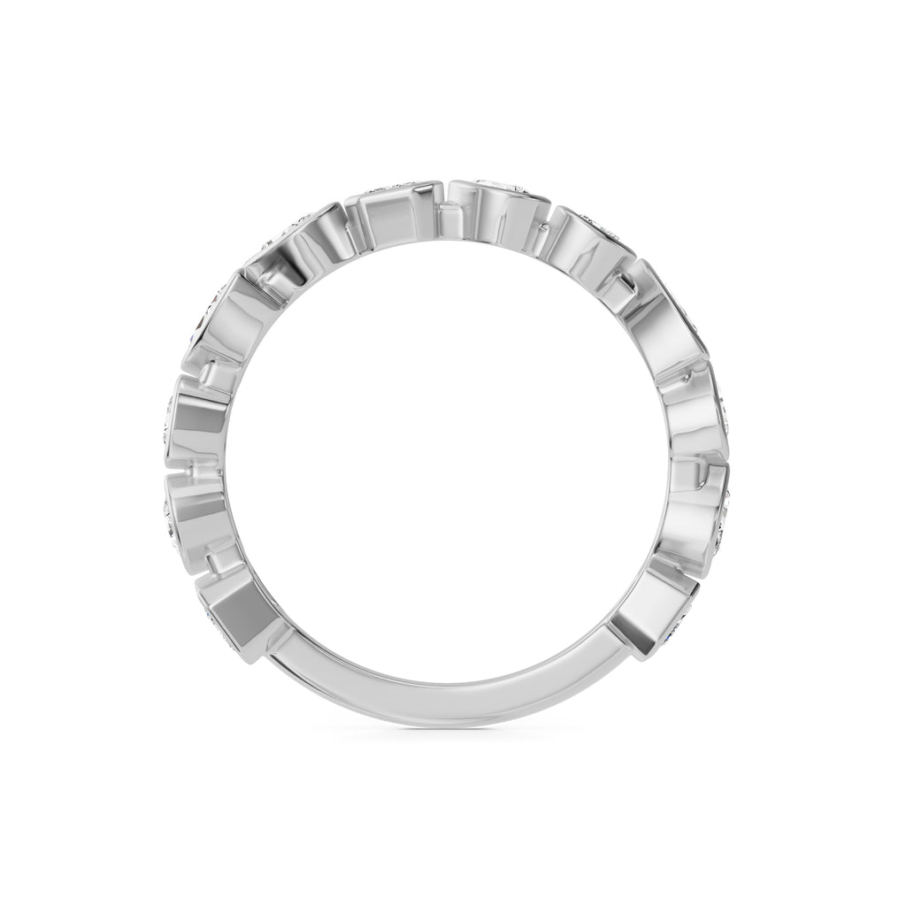 Fancy Shape Diamond Eternity Ring