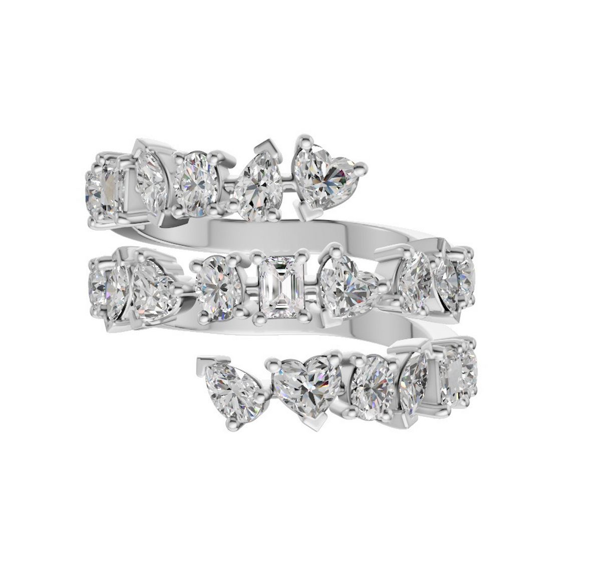 Fancy Shape Diamond Ring