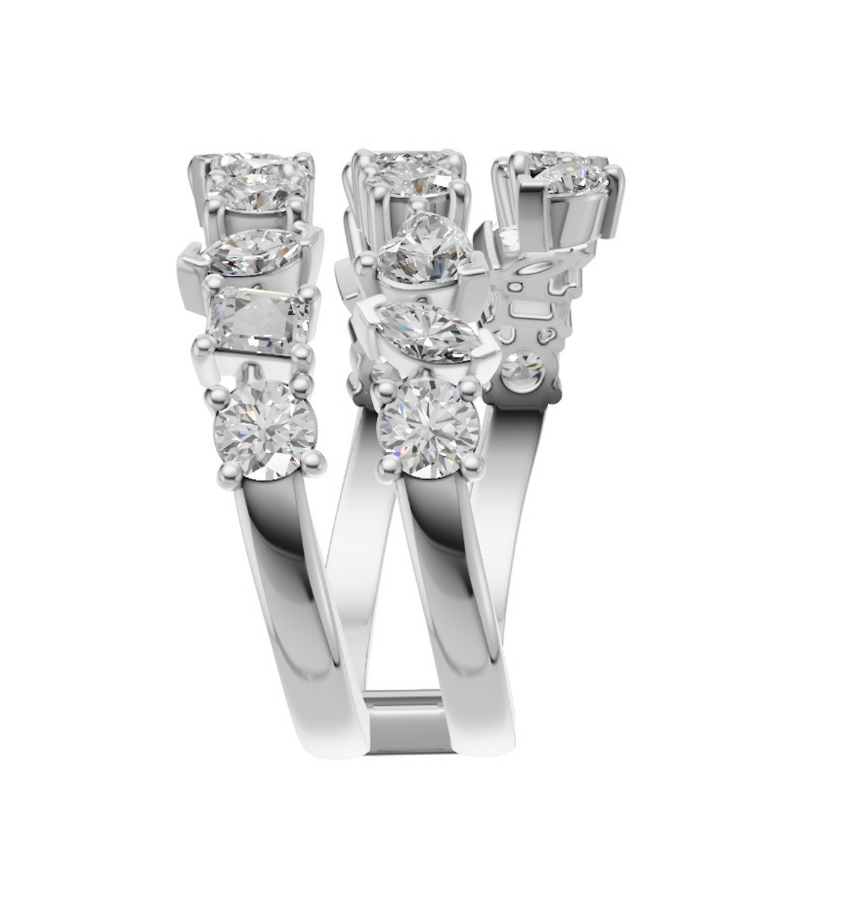 Fancy Shape Diamond Ring