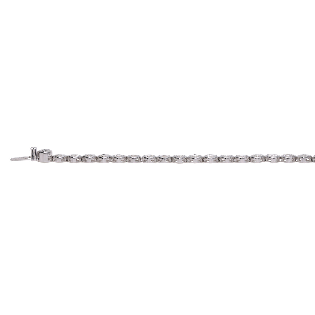 Heart Diamond Tennis Bracelet