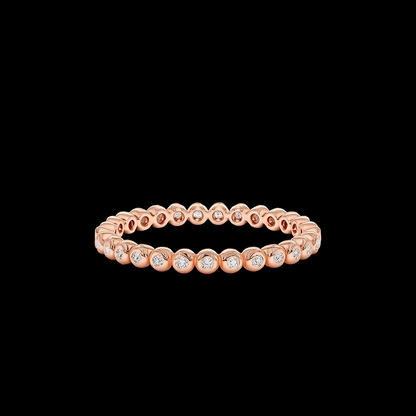 Diamond Solid Gold Eternity Ring