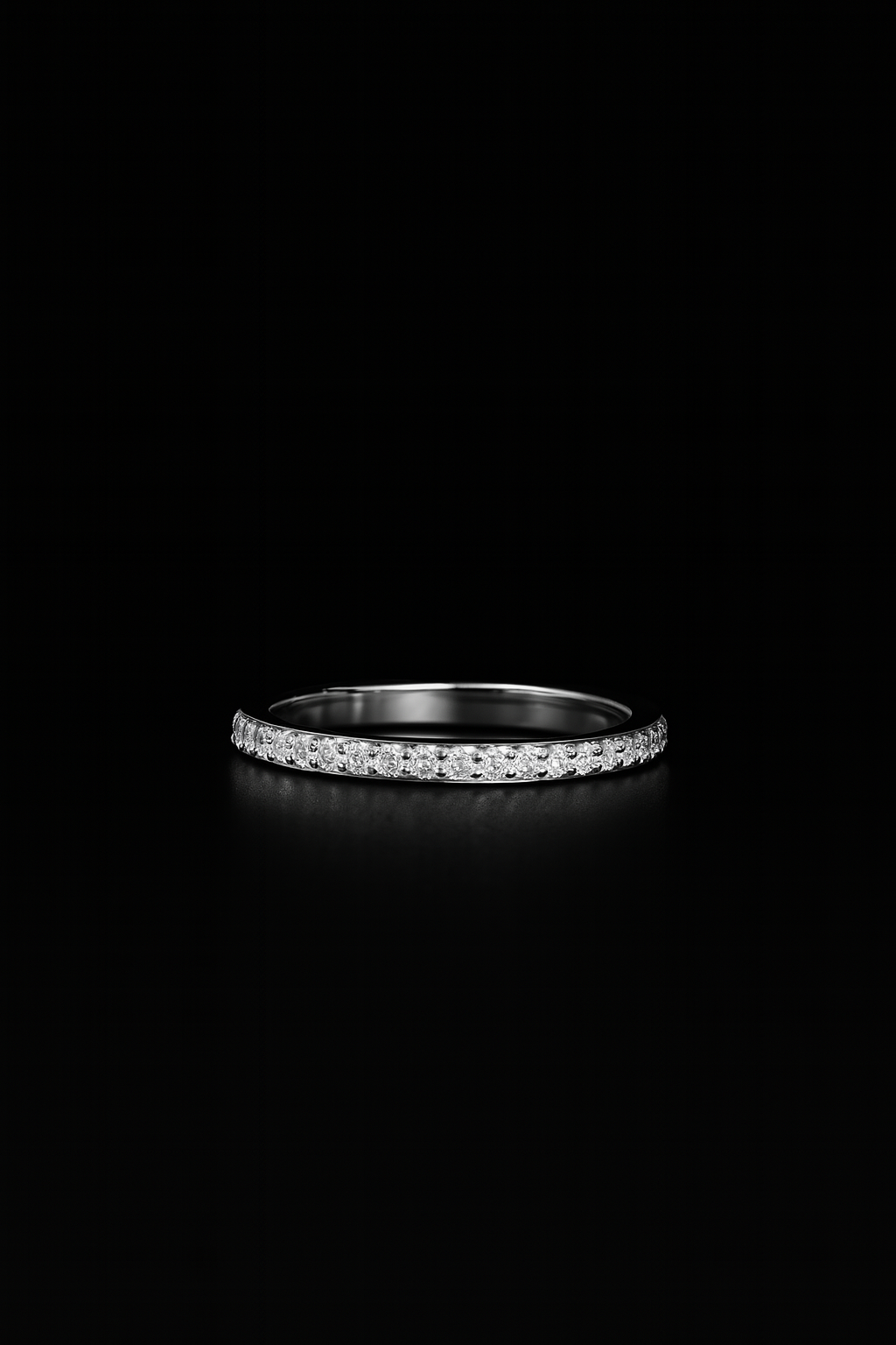 Linear Pavé Ring