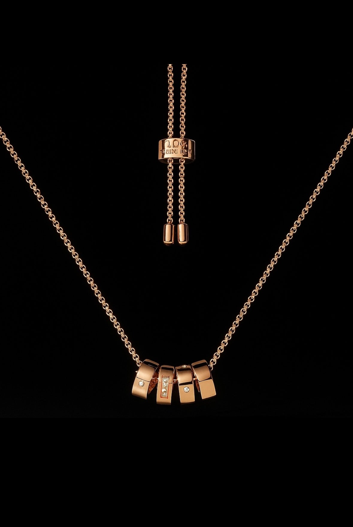 LOVE Morse Code Adjustable Necklace