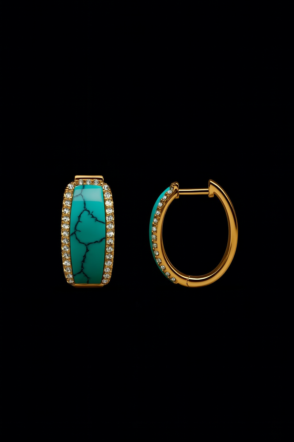Lagoon Hoop Earrings