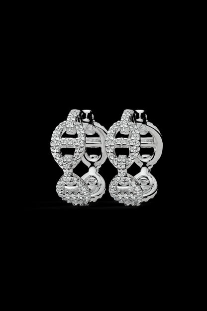 Maille Marine Hoop Earrings