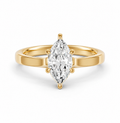 Marquise Solitaire Ring
