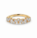 Marquise and Round Diamond Ring