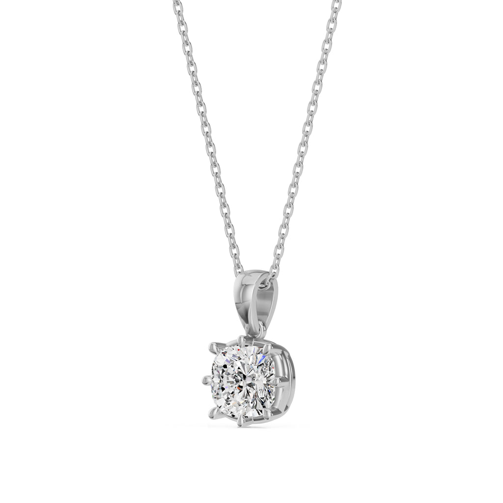 Old Cut Diamond Necklace