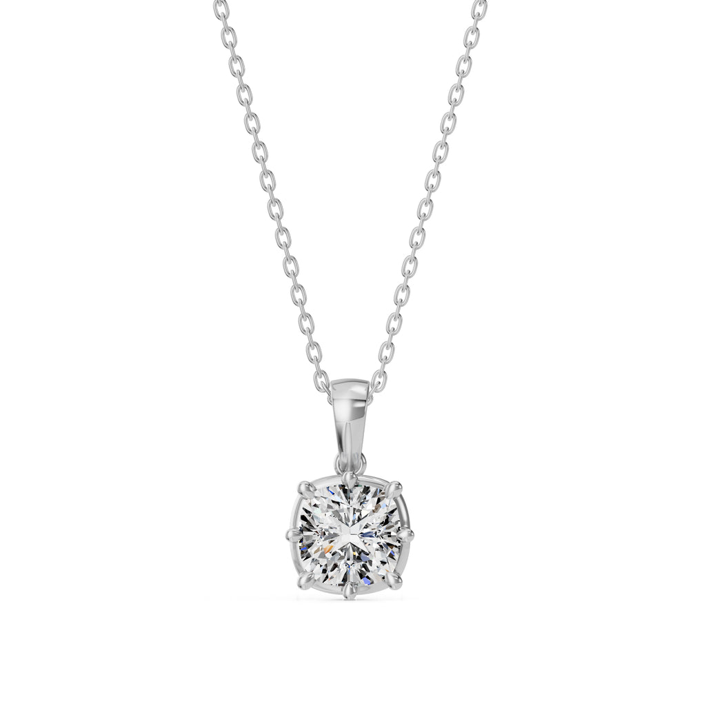 Old Cut Diamond Necklace