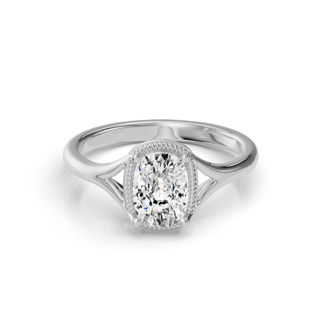 Old Cut Diamond Solitaire Ring