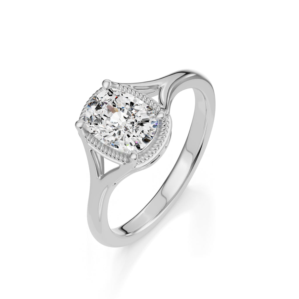 Old Cut Diamond Solitaire Ring