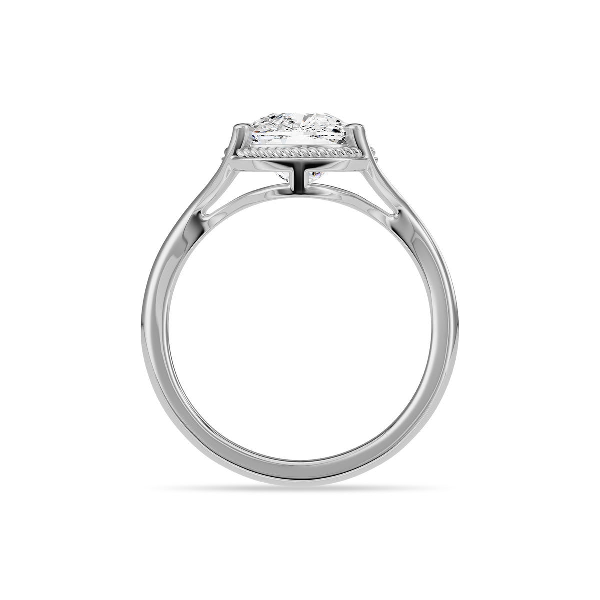 Old Cut Diamond Solitaire Ring