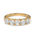 Old Cut Five-Stone Ring