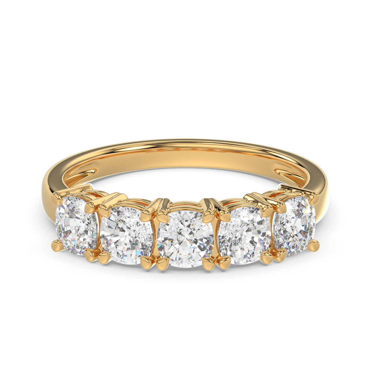 Old Cut Five-Stone Ring
