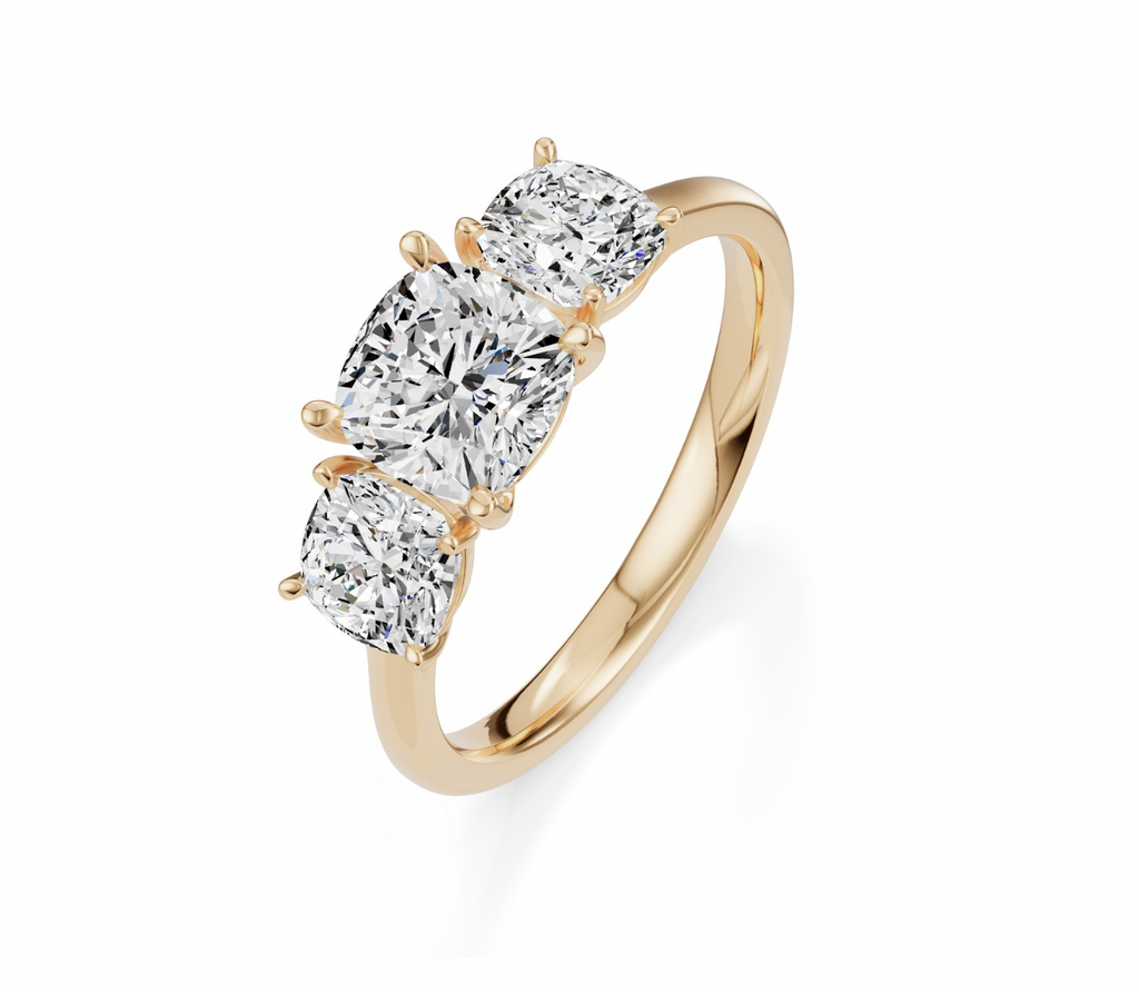 Old Cut Trilogy Ring