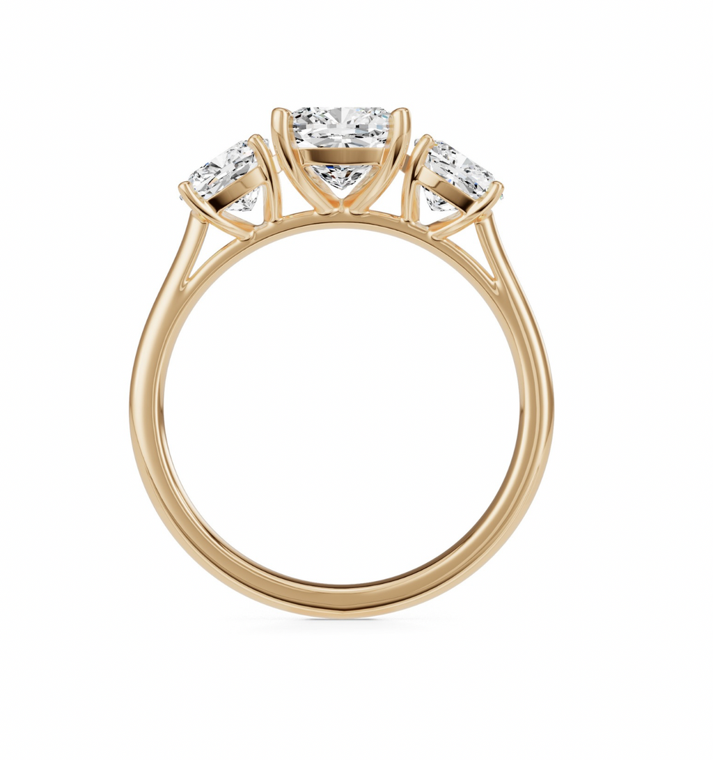 Old Cut Trilogy Ring