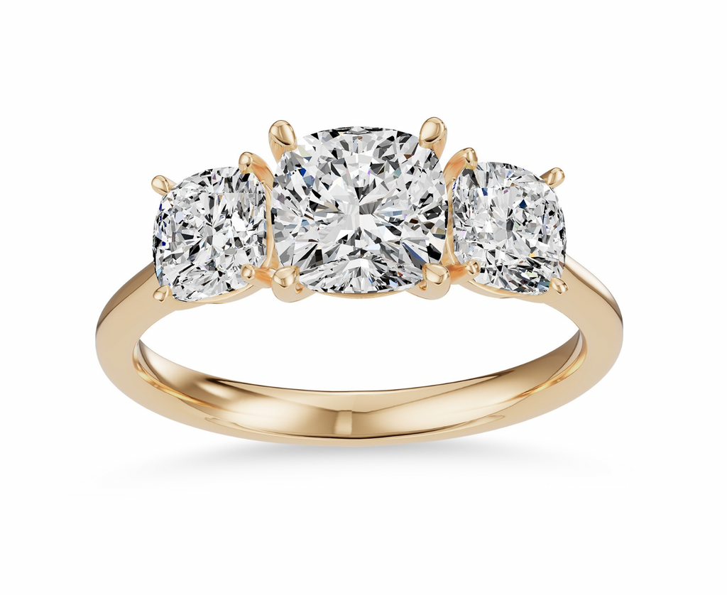 Old Cut Trilogy Ring