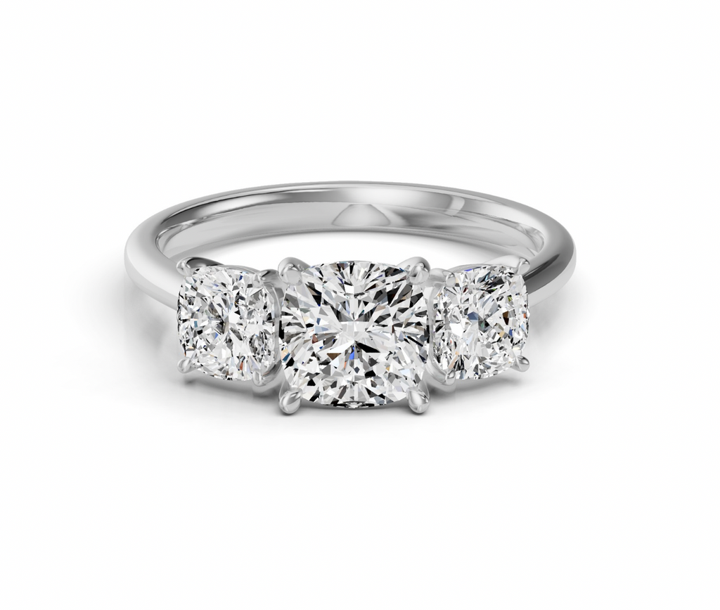 Old Cut Trilogy Ring