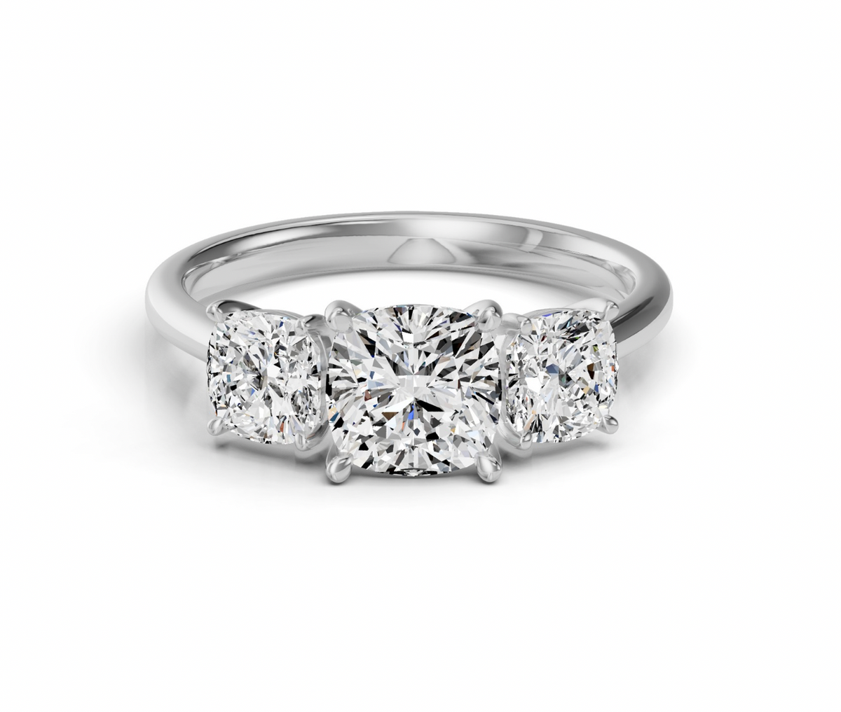 Old Cut Trilogy Ring