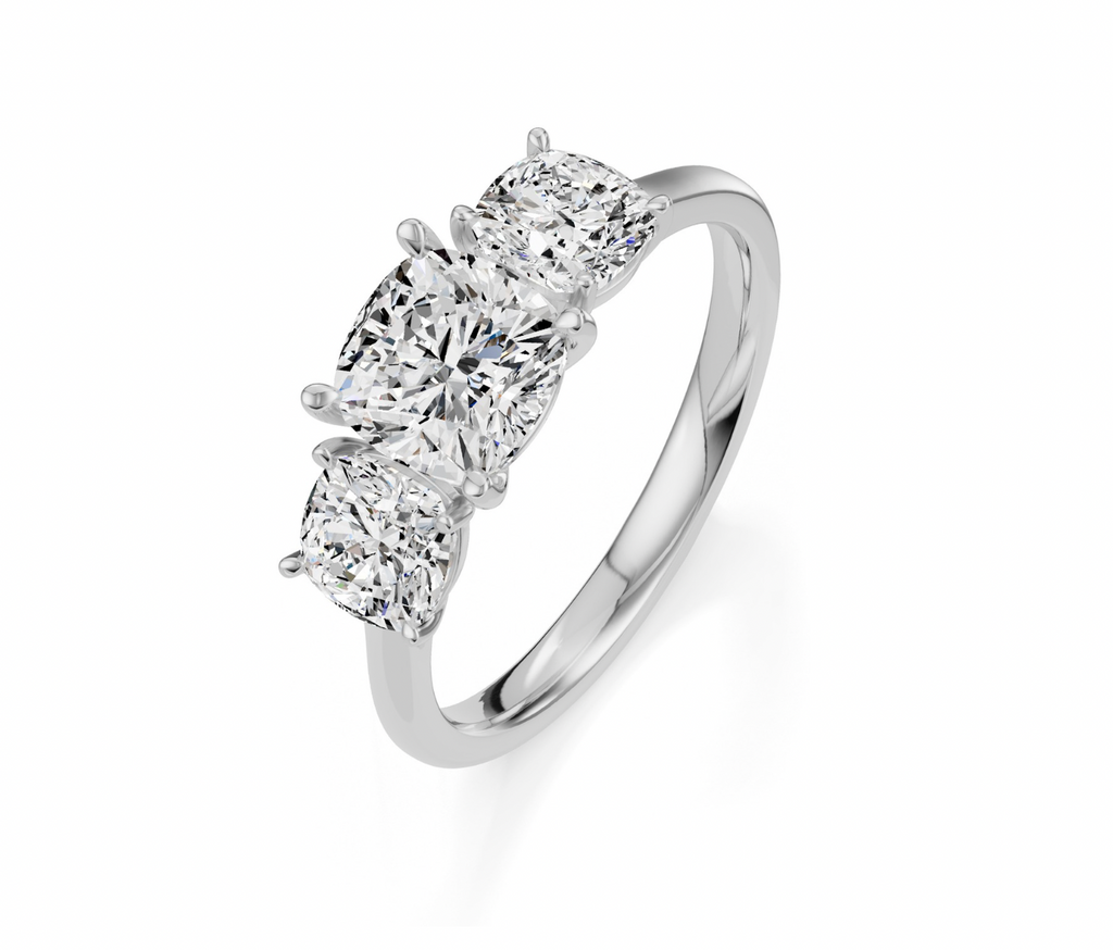 Old Cut Trilogy Ring
