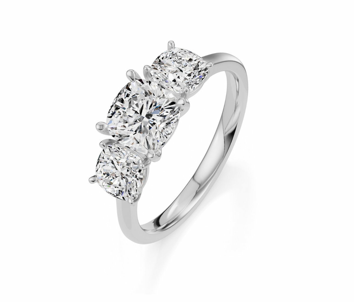 Old Cut Trilogy Ring
