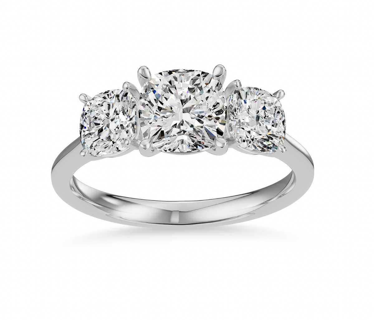 Old Cut Trilogy Ring