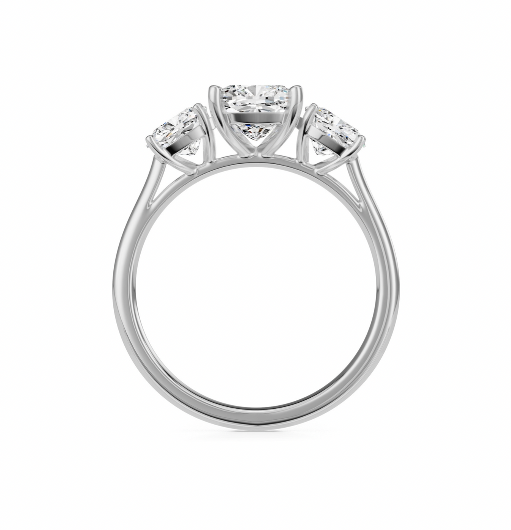 Old Cut Trilogy Ring