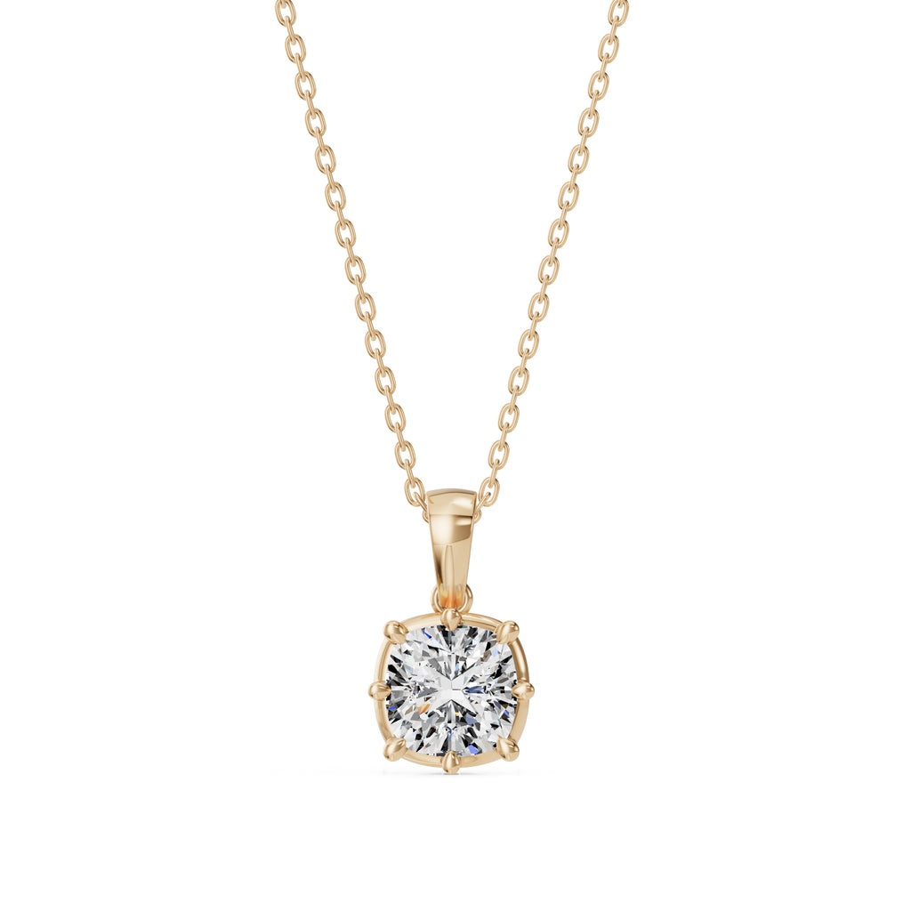 Old Cut Diamond Necklace