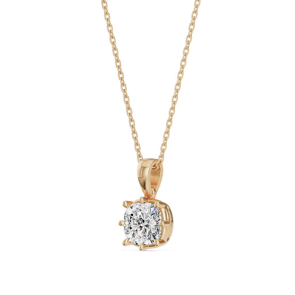 Old Cut Diamond Necklace