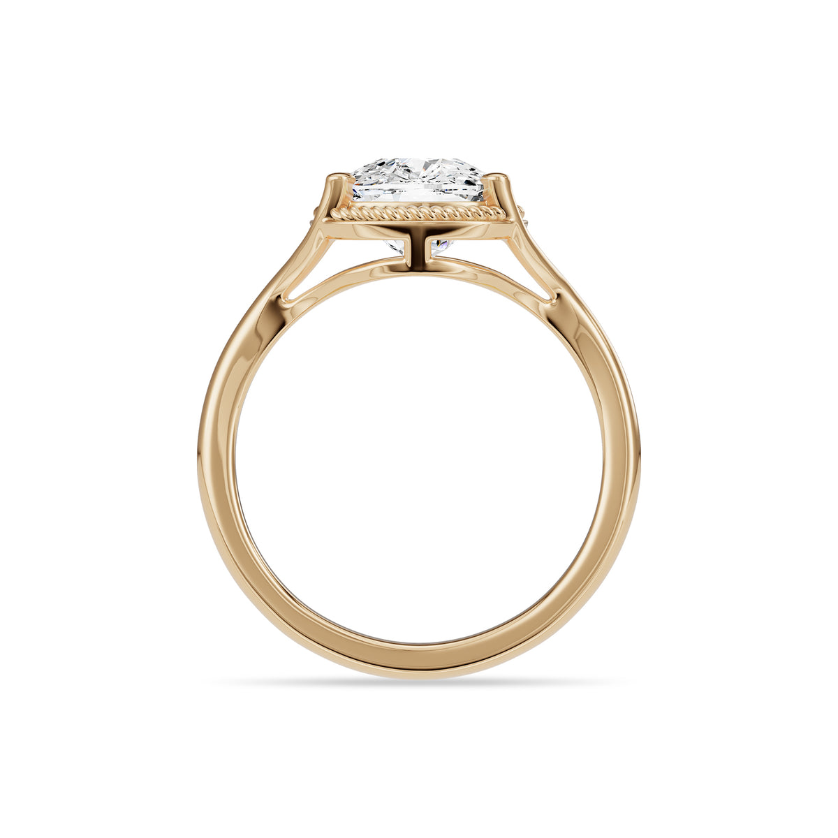 Old Cut Diamond Solitaire Ring