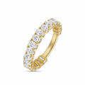 Oval 80% Eternity Ring