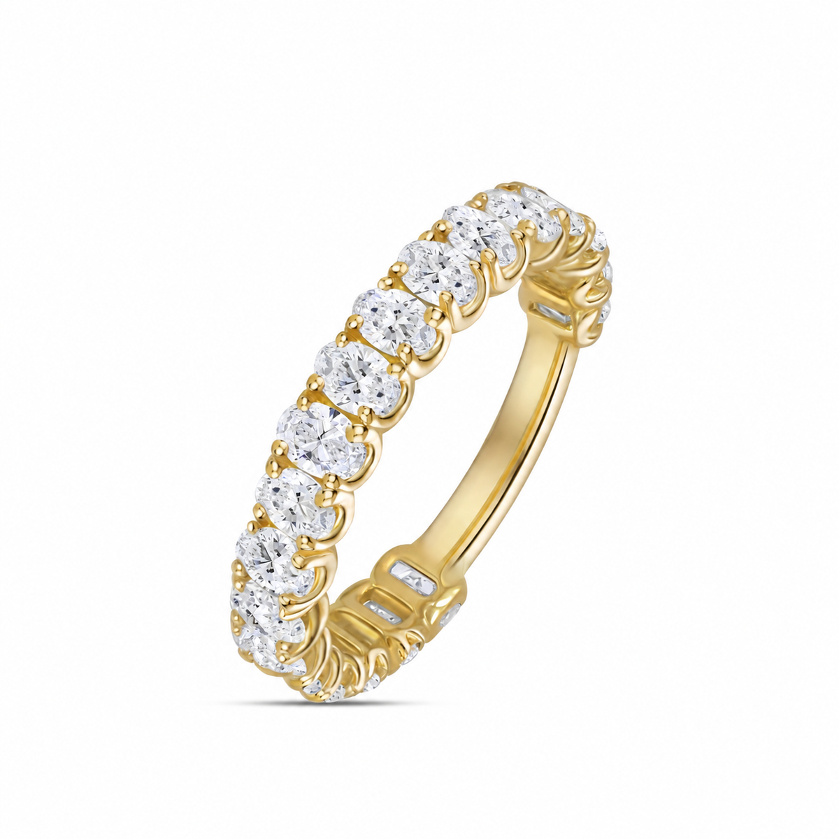 Oval 80% Eternity Ring