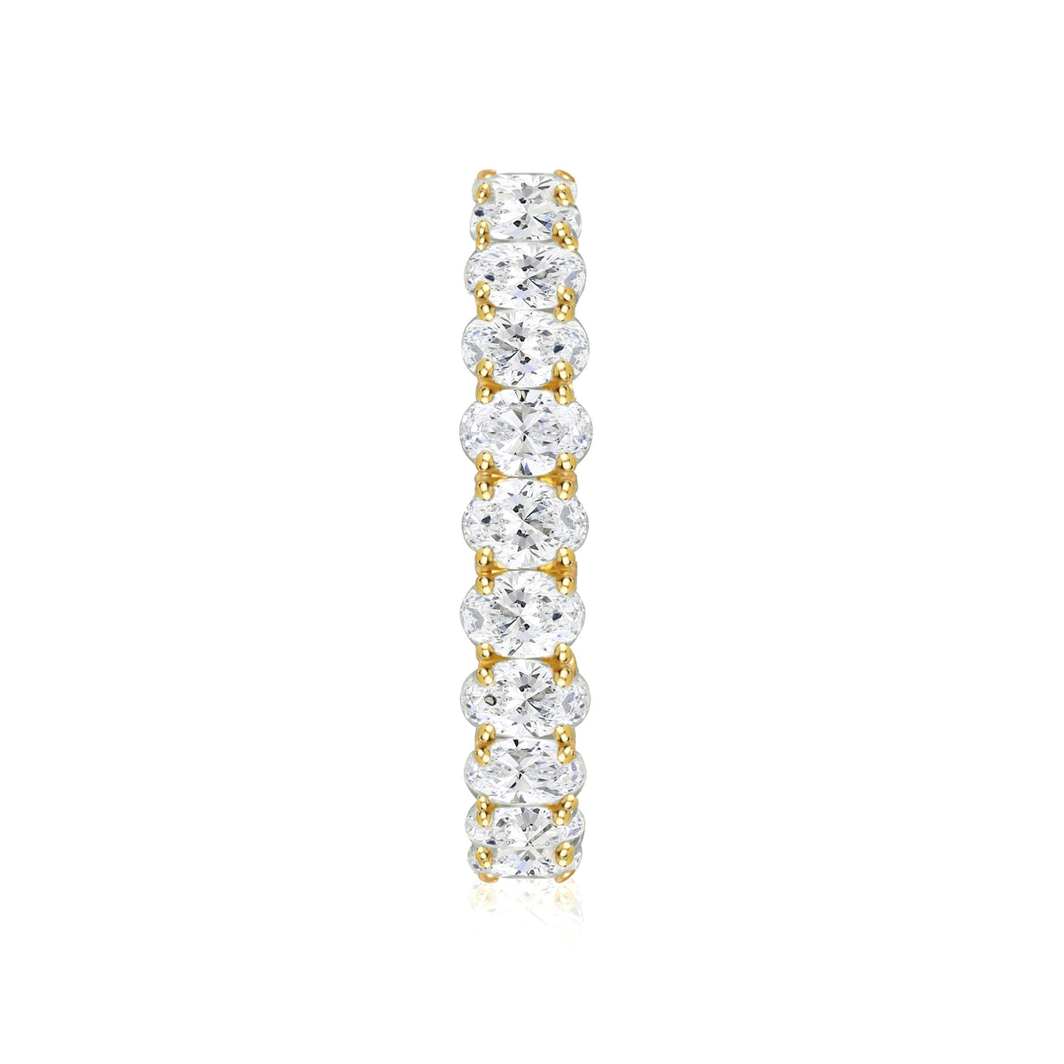 Oval 80% Eternity Ring