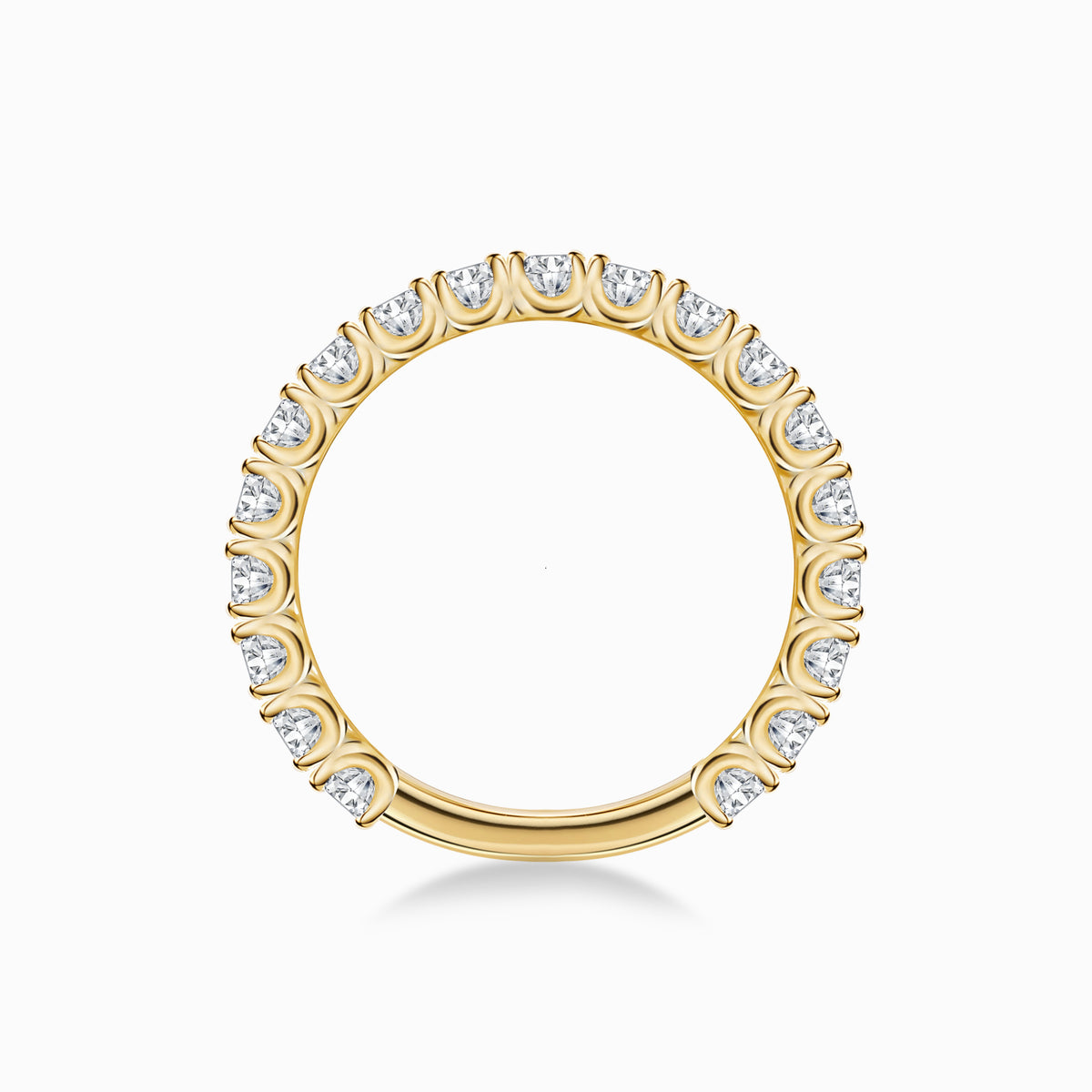 Oval 80% Eternity Ring