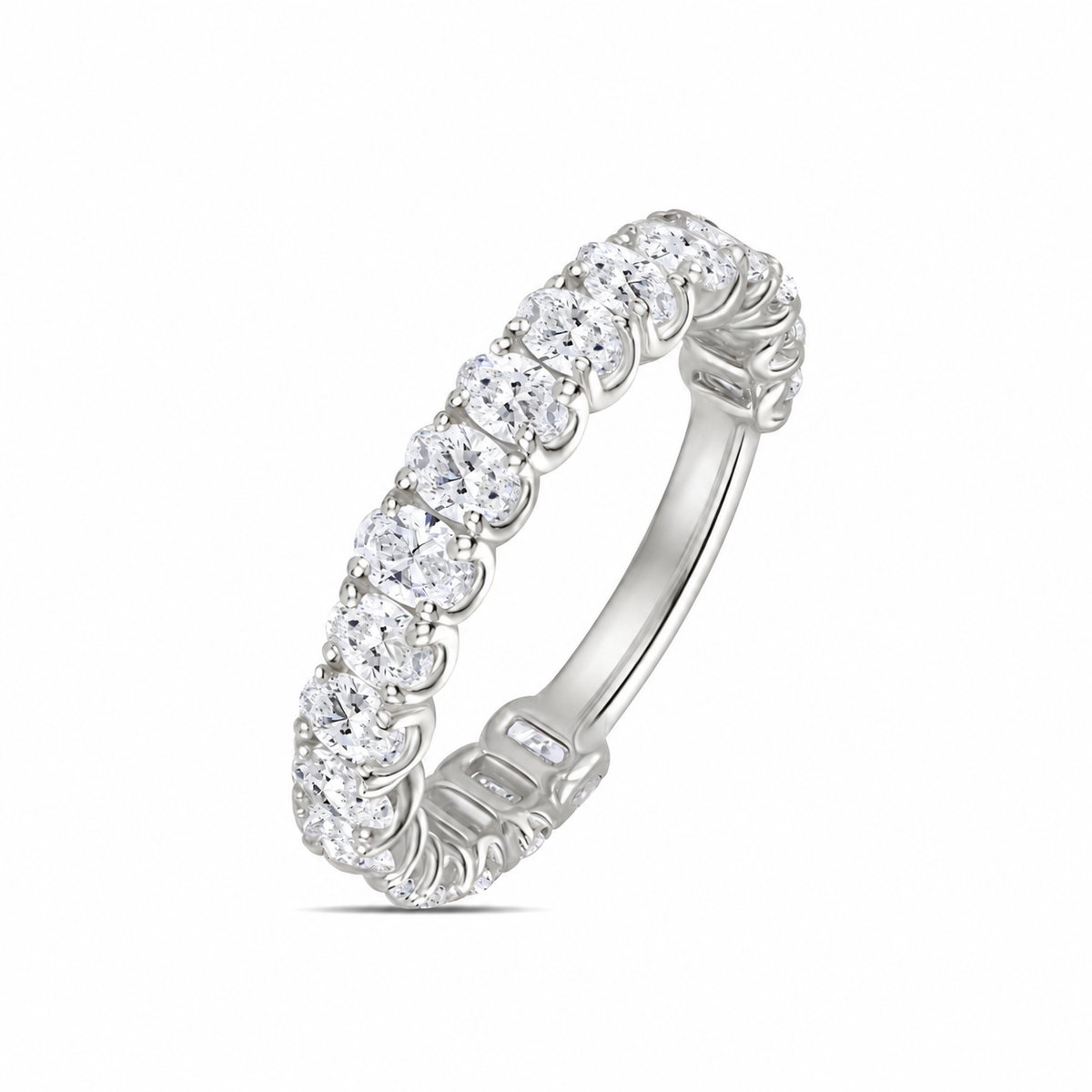 Oval 80% Eternity Ring