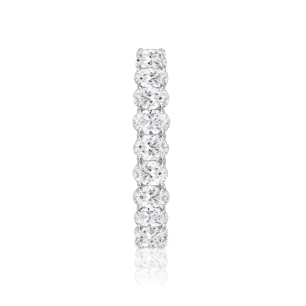 Oval 80% Eternity Ring