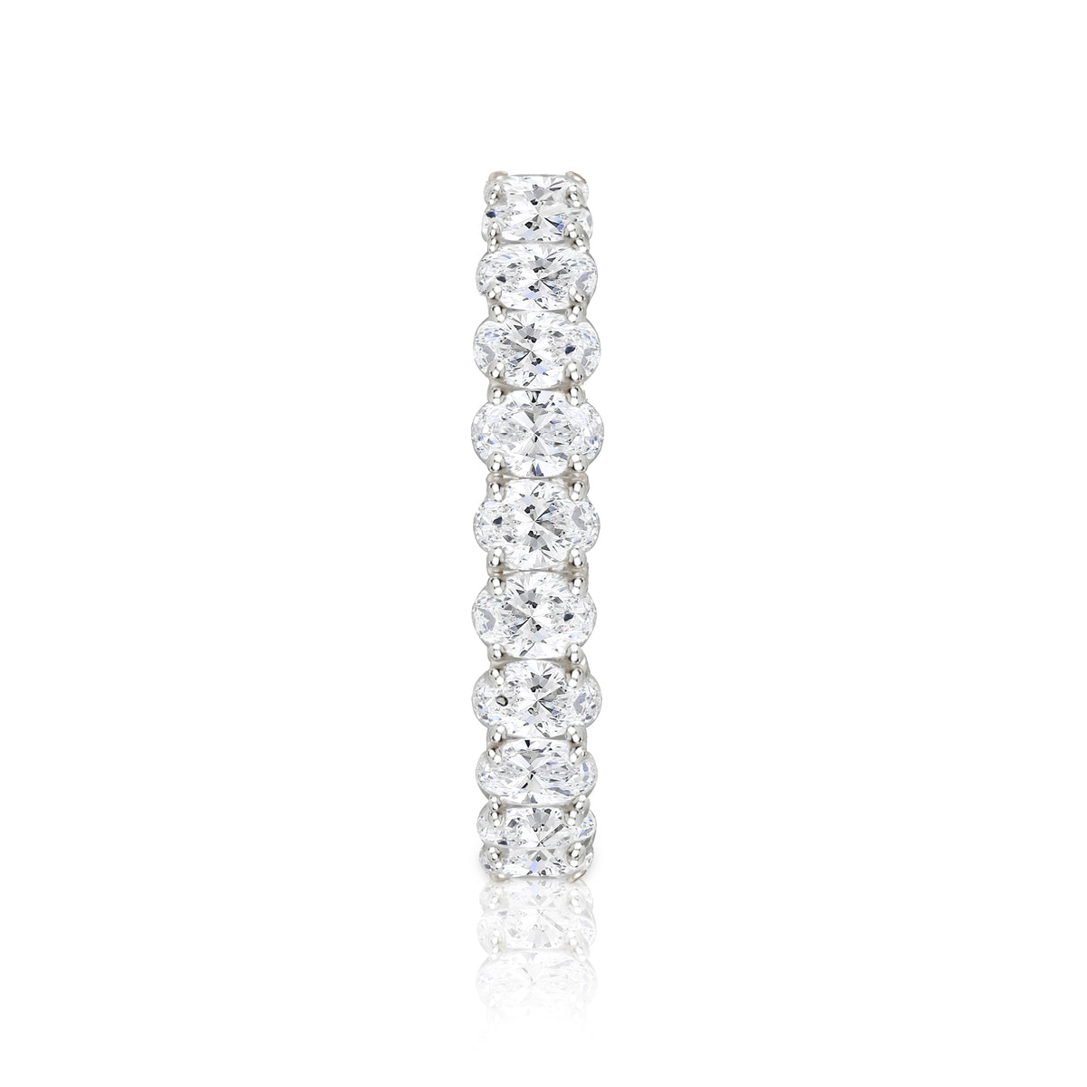 Oval 80% Eternity Ring