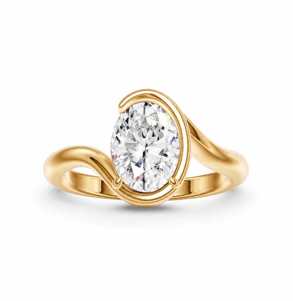 Oval Bezel Ring