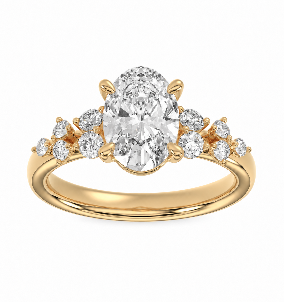 Oval Diamond Ring