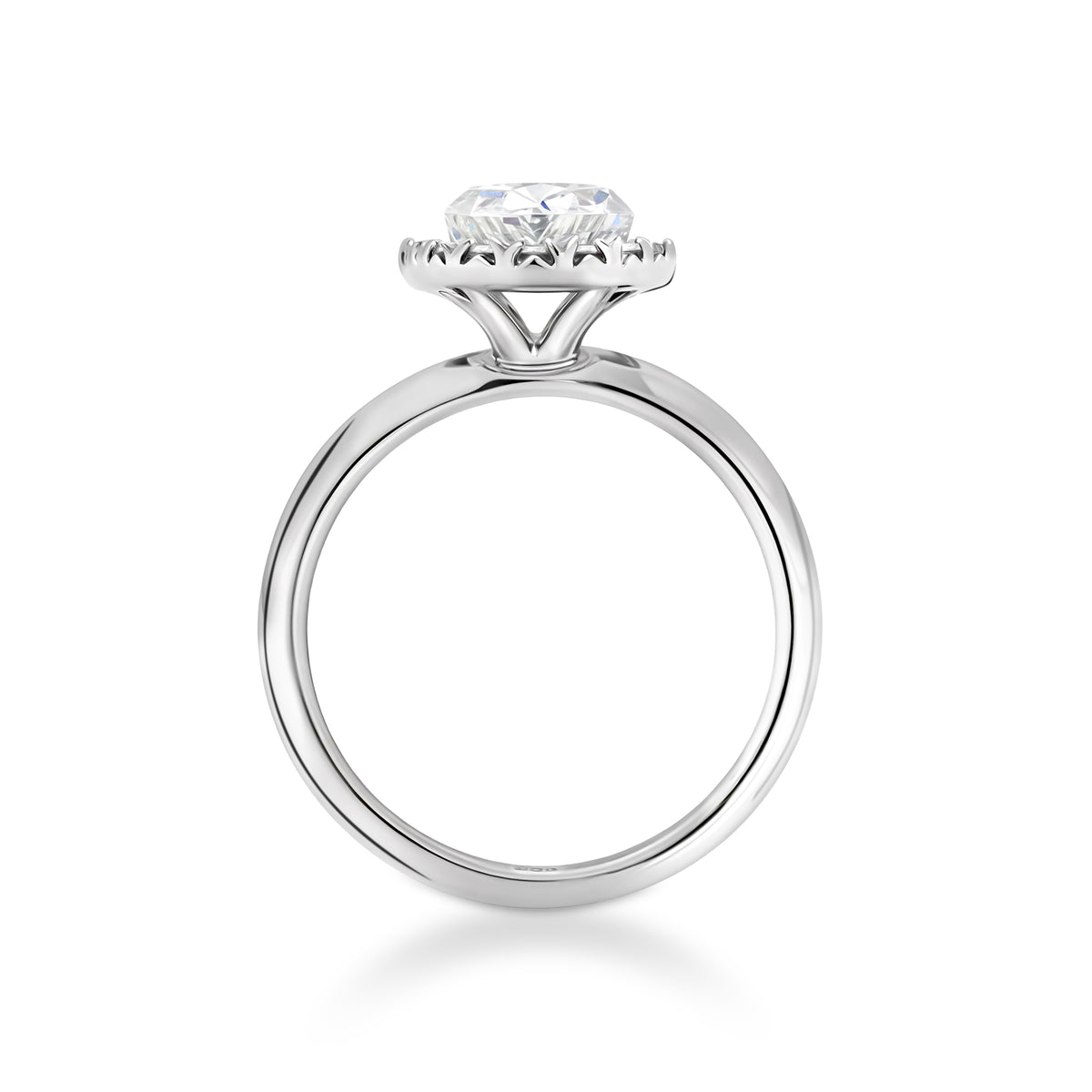 Oval Halo Ring