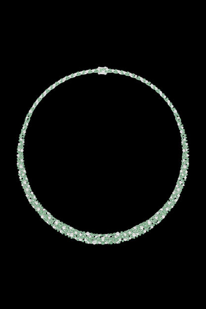 Pastel Green Drop Choker