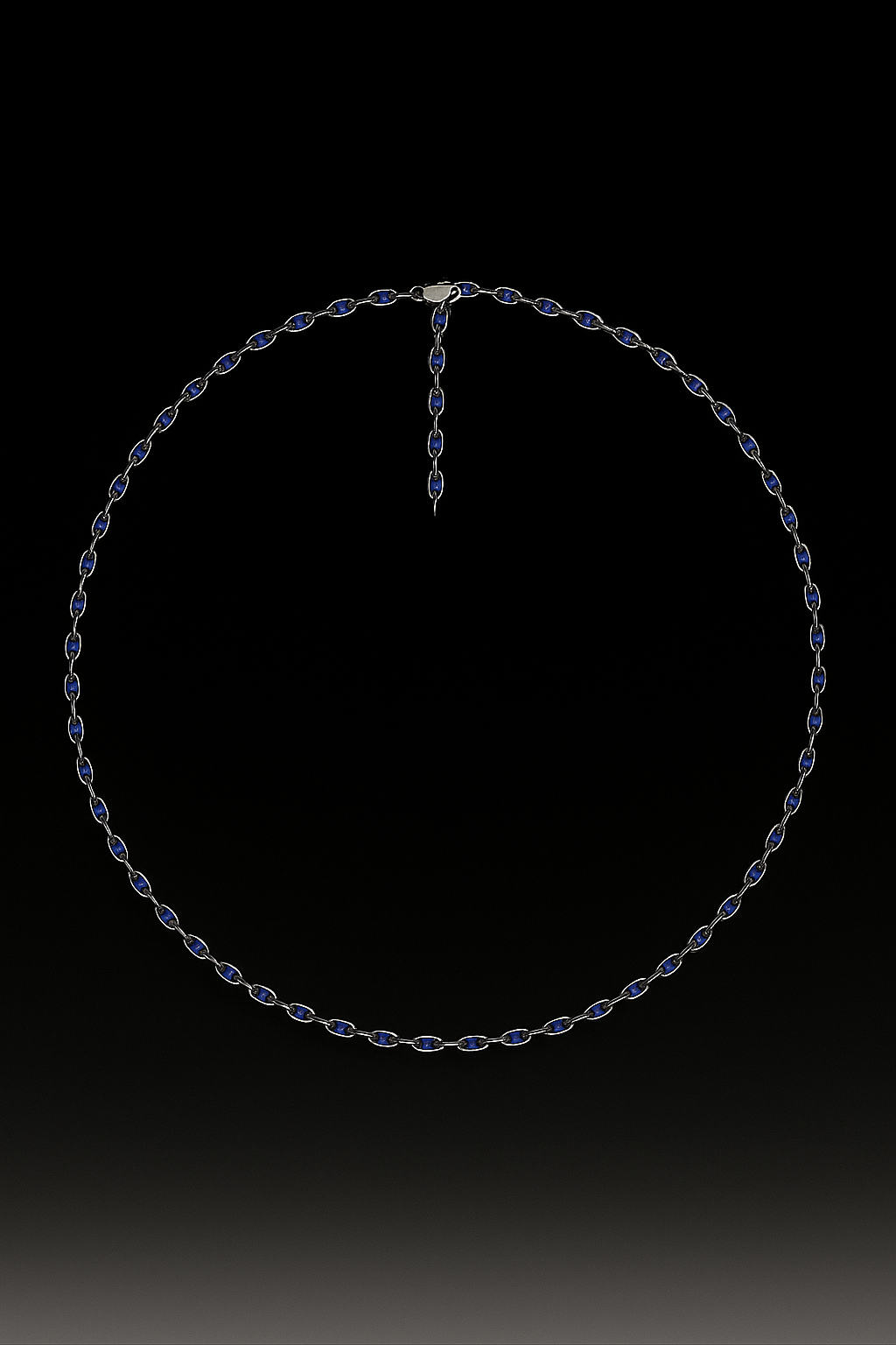 Pavé Chain Adjustable Necklace